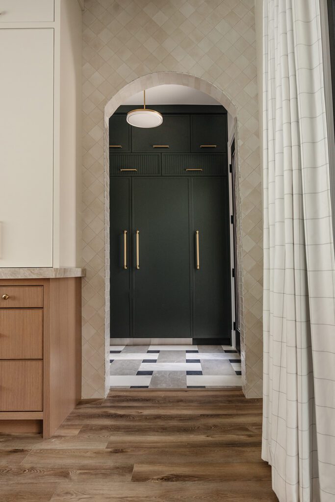 Custom Alpine Utah studio kitchen with warm wood cabinetry and high-end appliances built for The Recipe Critic